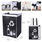 Recycle Waste Bag for Kitchen Home- Large Indoor Recycling Bins Trash Sorting - Image 2