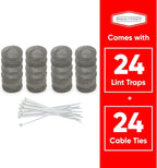 Washing Machine Lint Trap – Stainless Steel Hose Filter, Mesh Drain Catcher - Image 3