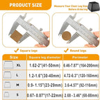 Furniture Sliders, Furniture Movers Sliders, Carpet Chairs Furniture Glides - Image 3