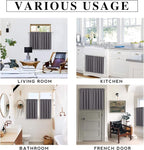 RYB HOME Blackout Tier Curtains - Image 7