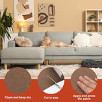 PATIKIL 70x4.4 Inch Linen Repair Tape, Repair Fabric Patch Self Adhesive Couch - Image 3