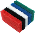 6pcs Scrubbing Pad Kit Interchangeable Reusable Handle | 5 Different Scrubbing - Image 8