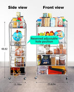 susunnus Stainless Steel Cart - Image 6