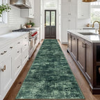 IOHOUZE Abstract Runner Rug 3x18 Ft Washable Runners - Image 2