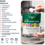 Truly Free Dishwasher Detergent Powder | Natural Dish Detergent, Dishwasher - Image 5