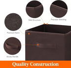 Lifewit 12 Packs Storage Cubes, 11 Inch Cube Storage Bins, Foldable Decorative - Image 3
