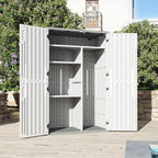 Aoxun 64 Cu.Ft Outdoor Storage Shed - Image 4