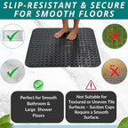 ENKOSI Extra Large Square Non Slip Shower Mat - Image 5