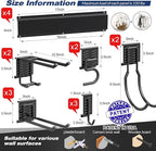 Garage Tool Storage Rack, Heavy Duty Garage Storage Organizer Rack System Wall - Image 2