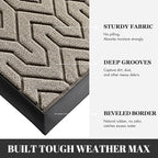 Yimobra Large Door Mat Outside Entrance 47x24, Waterproof Heavy Duty Outdoor - Image 4