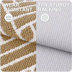 OLANLY Indoor Door Mat, 32x20 Inch, Dirt Resistant and Absorbent, Non-Slip - Image 3