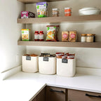 NaturalCozy Storage Cubes 11 Inch Cotton Rope Woven Baskets - Image 4