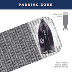 Happhom Ironing Board, Compact and Space Saver Iron Board, Safety Ironing - Image 4