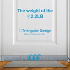 QUOLIX Triangle Under-Door Draft Stopper, Weighted Weather Stripping - Image 8