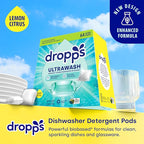 Dropps UltraWash Dishwasher Pods, Lemon Citrus - Image 2