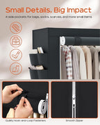 Portable Closet, 81.5 Inch Extra Large Capacity Wardrobe Closet - Image 7
