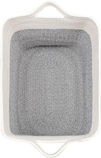 Storage Baskets for Clothes Fabric Cotton Rope Storage Basket - Image 7