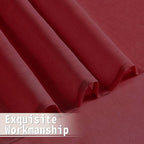 Tollpiz Sheer Door Curtain Closet Linen Textured Curtains Sheer Doorway Light - Image 8