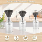 Plastic Kitchen Funnel Set of 3 - Image 3