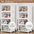 BROVIEW 300QT Extra Large Stackable Storage Bins, 75Gal Clear Plastic Closet - Image 8