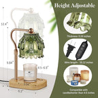 Candle Warmer Lamp with Timer Dimmer, Modern Wax Warmer - Image 5