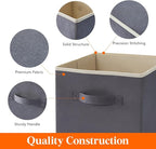 Lifewit Set of 10 Fabric Storage Cubes, Foldable Storage Box, Storage Box - Image 3