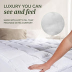 Beckham Hotel Collection Full Size Hybrid Mattress Protector & Pad - Image 5