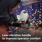 3M Electric Angle Grinder, 4.5-5 in Slide Switch, - Image 3
