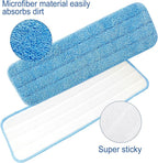 24 Pack Microfiber Mop Pad, Spray Mop Replacement Heads - Image 3