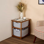 Large Storage Baskets for Organizing, Closet Shelf Baskets for Clothes Blanket - Image 8