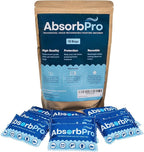 Rechargeable Dehumidifier Bag 10-Pack - 100g Reusable Moisture Absorbers - by AbsorbPro