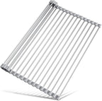 Tomorotec 17.7" x 15.5" Roll Up Dish Drying Rack Over Sink Drying Rack Sink by Tomorotec