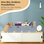Storage Bins with Bamboo Lid – Stackable, and Home – Elegant Wicker-Style - Image 5