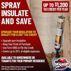 Kraken Bond Fastcoat Fire Rated Spray Foam Insulation Kit Closed Cell in a Can - Image 8