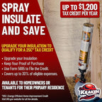 Kraken Bond Fastcoat Fire Rated Spray Foam Insulation Kit Closed Cell in a Can - Image 4