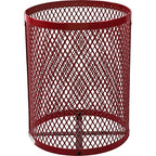 Global Industrial 36 Gallon Outdoor Steel Trash Can - Image 4