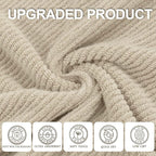 VOOVA & MOVAS Taupe Hand Towels - Image 2
