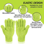 Plant Dusting Gloves, Microfiber Dusters - Image 3