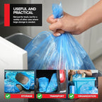 Heavy-Duty Blue Recycling Bags, Industrial or Home Use - Image 5