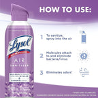 Lysol Air Sanitizer Spray with Odor Eliminator - Image 6