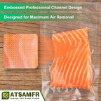 11x50 Rolls 2 Pack Vacuum Sealer Bags Rolls - Image 7