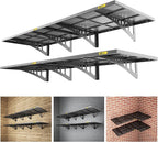 4Pack 2x3ft Adjustable Metal Garage Wall Shelving Heavy Duty Garage Storage by Unknown