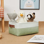 DULLEMELO Small Storage Basket, Fabric Collapsible Gift Storage Basket - Image 5
