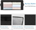 HomeHacks 6-Pack Clothes Organizer Storage Bags Foldable Storage Box - Image 3