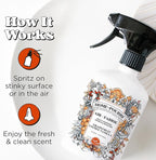 Home-Pourri Air + Fabric Multi-Purpose Odor Freshener Spray, Grapefruit Lychee - Image 5