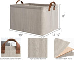 StorageWorks 45L Extra Large Storage Baskets, Storage Bins - Image 2