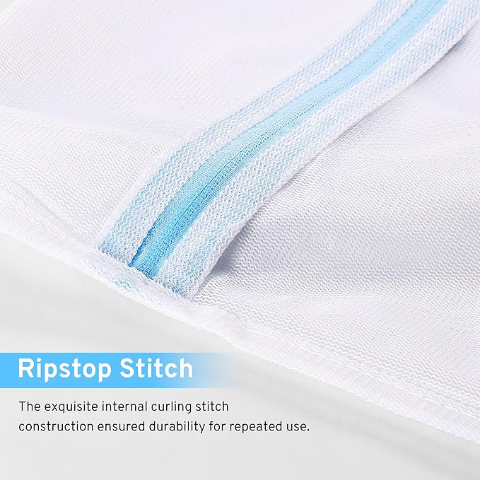 3 Pcs Mesh Laundry Bags Set for Delicates - Image 4