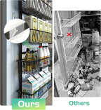 12 Inch Wide Narrow Over The Door Pantry Organizer, Pantry Organization and - Image 6