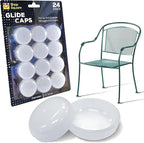 Wrought Iron Patio Furniture Feet Caps by ShopSquare