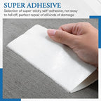Canvas Patch 5.5 x 8 Inches 6Pcs Self-Adhesive Waterproof Canvas Patch Kit - Image 4